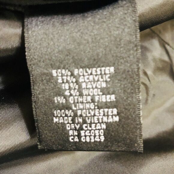 Kasper Black Tweeted Blazer Jacket Sz 2P - Picture 11 of 13